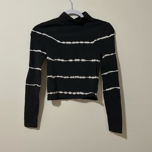 Turtleneck crop top